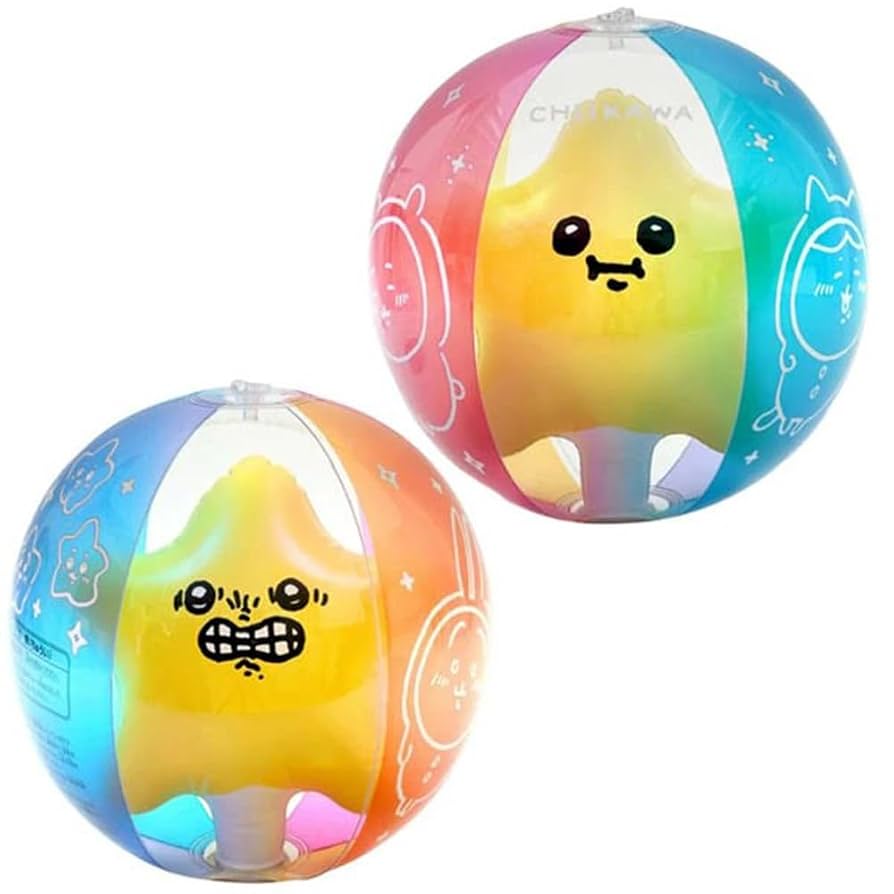 Amazon | 池田工業社 ちいかわ 流れ星ビーチボール 003800100