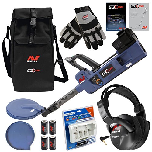 Minelab SDC 2300 Special Bundle with Minelab Gloves, Carrybag, Headphones and Smart Charger