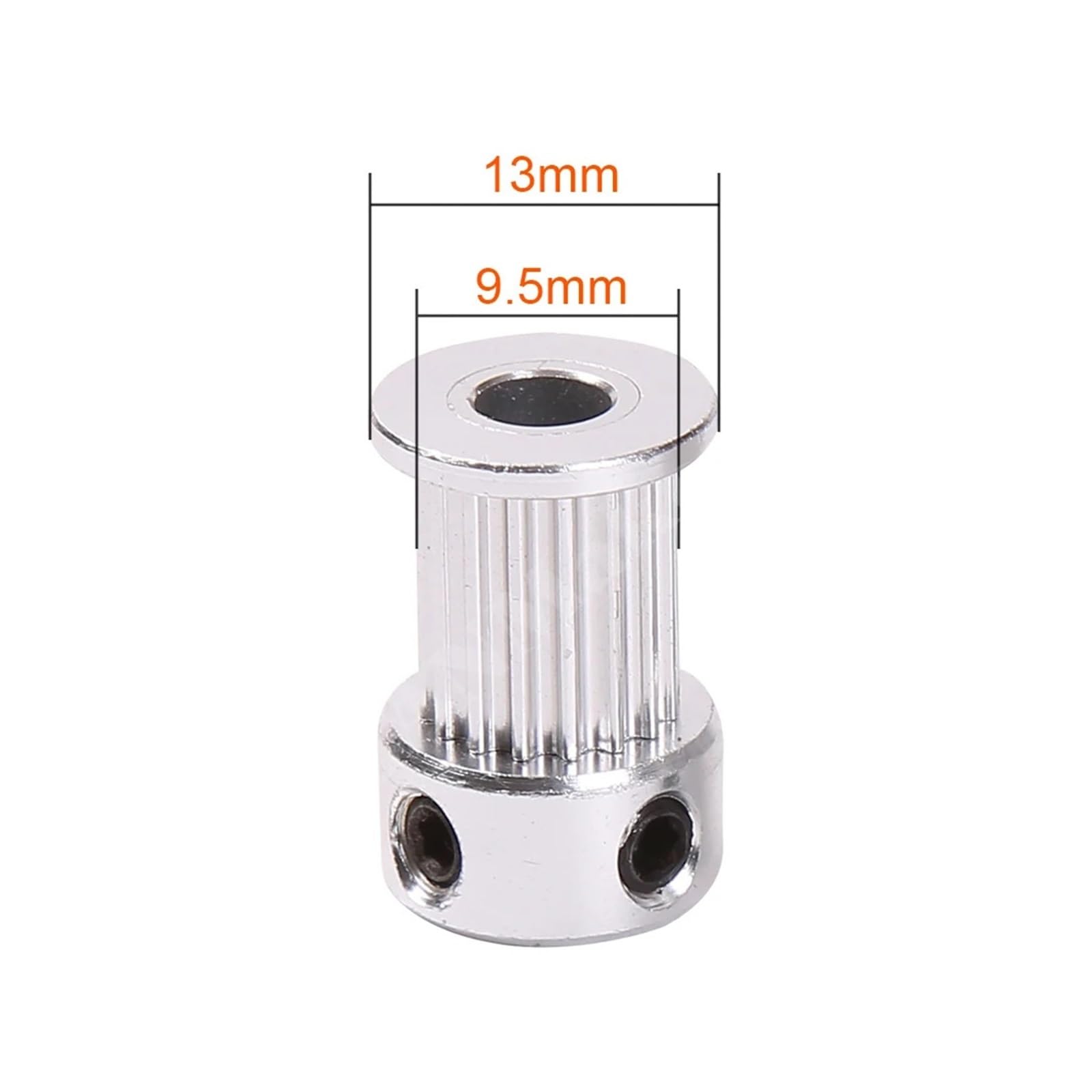 Polea Dentada GT2 2GT 16 Dientes 20 Dientes, Orificio 5mm 8mm