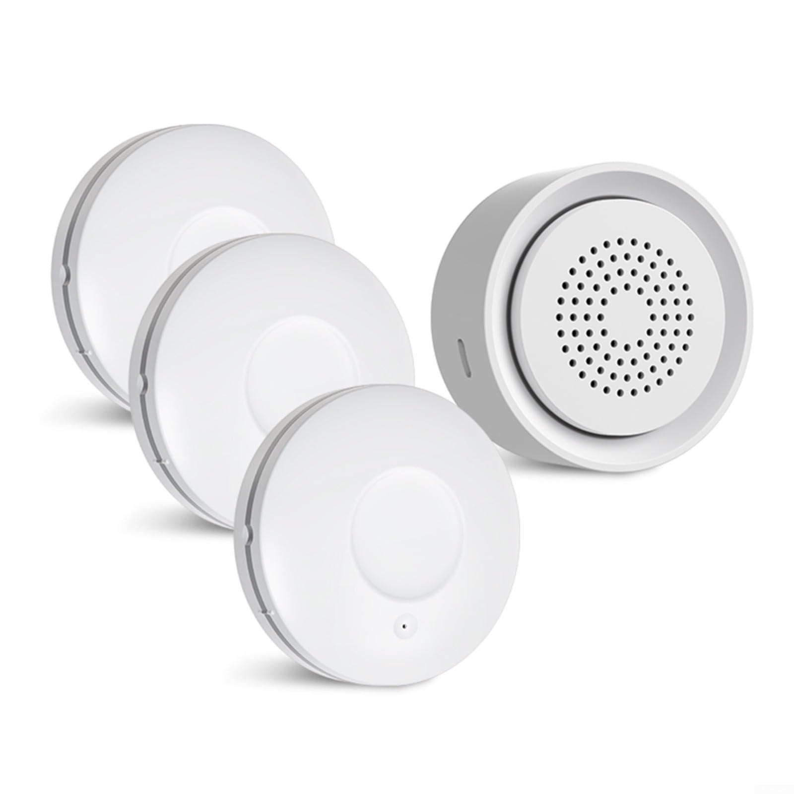 Kit d'alarme de fuite d'eau WiFi pour Tuya pour application intelligente, détection en temps réel avec 3 capteurs