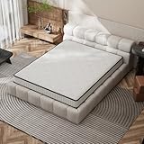 matelas ressorts 140x190 cm simmons lotus hd 4.Confort et respiration : La surface du matelas de lit d'adulte est en tissu de mousse mémoire gel. Cela réduit la transpiration, offre une surface de sommeil sèche et confortable, et maintient le corps au sec. Le tissu doux au toucher s'adapte à l'environnement, maintient la surface du matelas à une température idéale pour le sommeil et offre une bonne respiration. En outre, ce matelas est reversible et peut être utilisé des deux côtés.