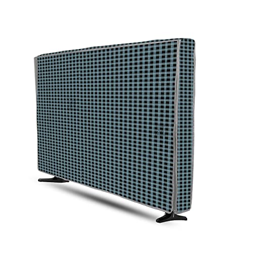 Image of Transparent LCD /LED T.V Protector Cover with Zipper Enclosure for 32 Inch Suitable for All Major Brand & Model (Color-Black, Size-29x3x19 Inches)