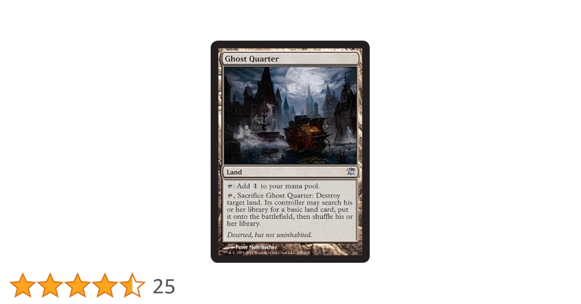 Magic: the Gathering - Ghost Quarter - Innistrad by Magic