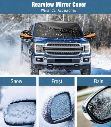 Image of YeewayVeh Car Windshield Ice Snow Cover for Ford F150 /F250 2015-2026