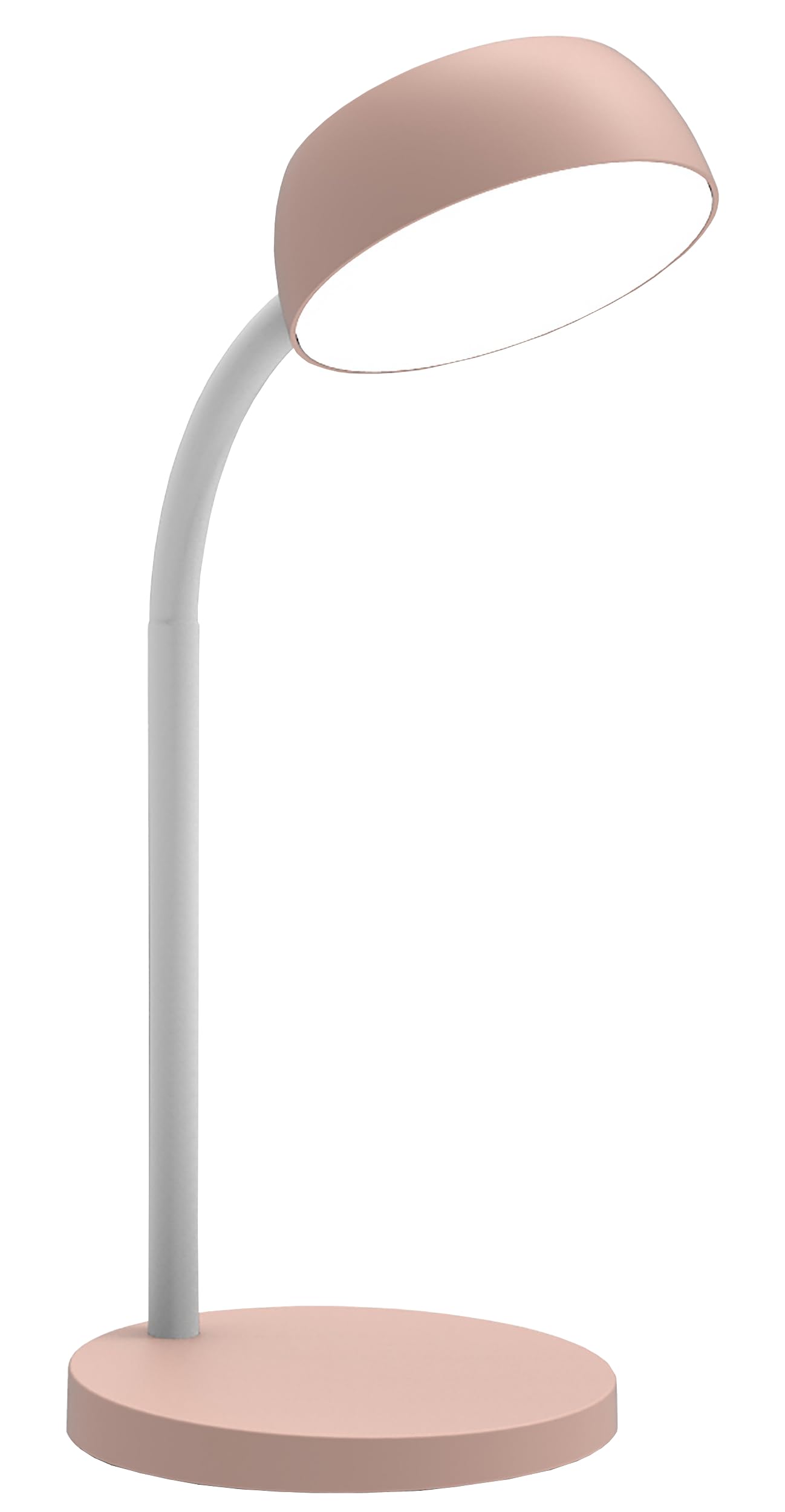 Lampe de bureau ergonomique UNILUX Tamy pour réduire la fatigue visuelle rose