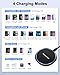 NANAMI Wireless Charger for iPhone and Samsung - Wireless Charging Pad Qi-Certified 10W Max for iPhone 17 16 15 14 13 12 SE2 11 Xs XR X New Airpods and Galaxy S25 Ultra S25+ S24 FE S23 S22 S21 S20 S10