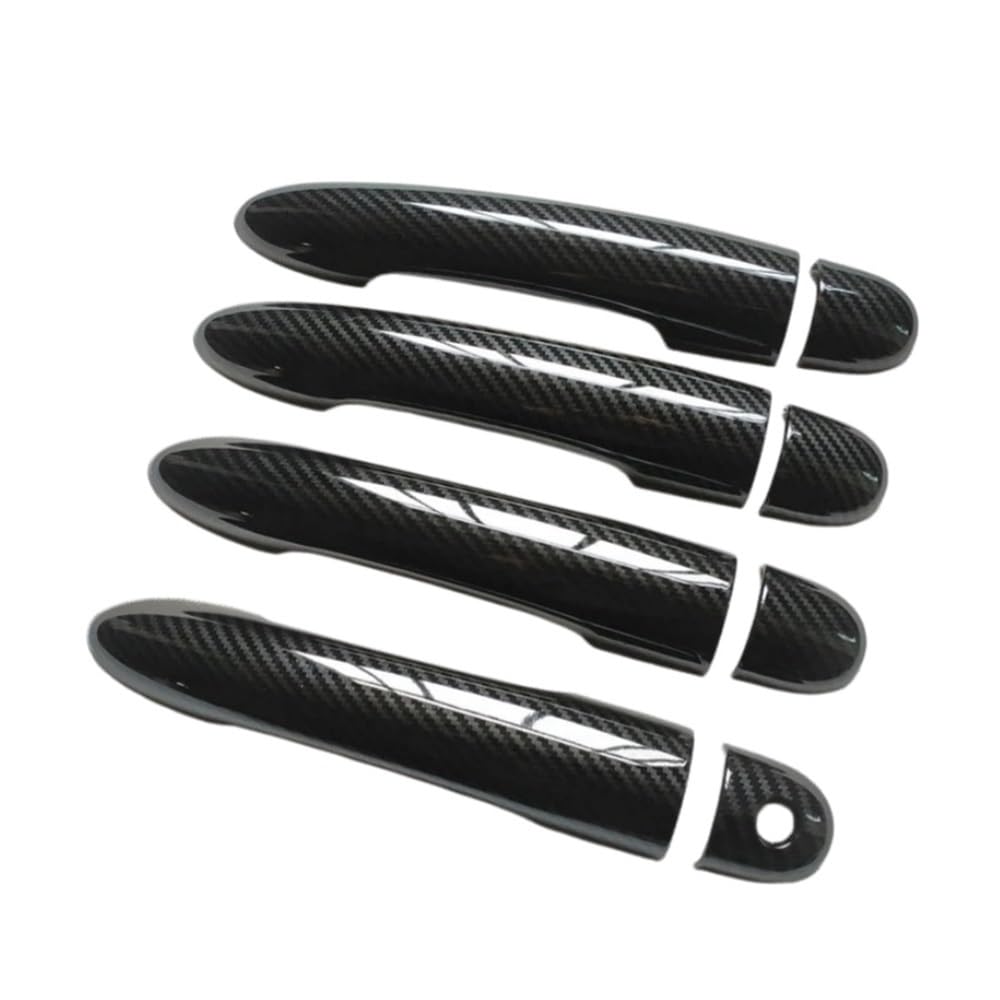 Mhtgd C1 Plastic Door Handle Cover Trim Handles Covers Imitation Carbon Fiber For Laguna For 3 For Iii For Mk3