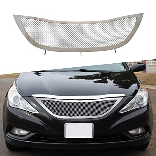 Front Chrome Mesh Grille Stainless Steel Grill Insert Fits 20112014