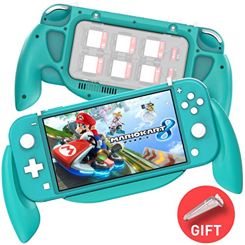 MEQI Hand Grip Case for Nintendo Switch Lite, Ergonomic Gaming Charging Case