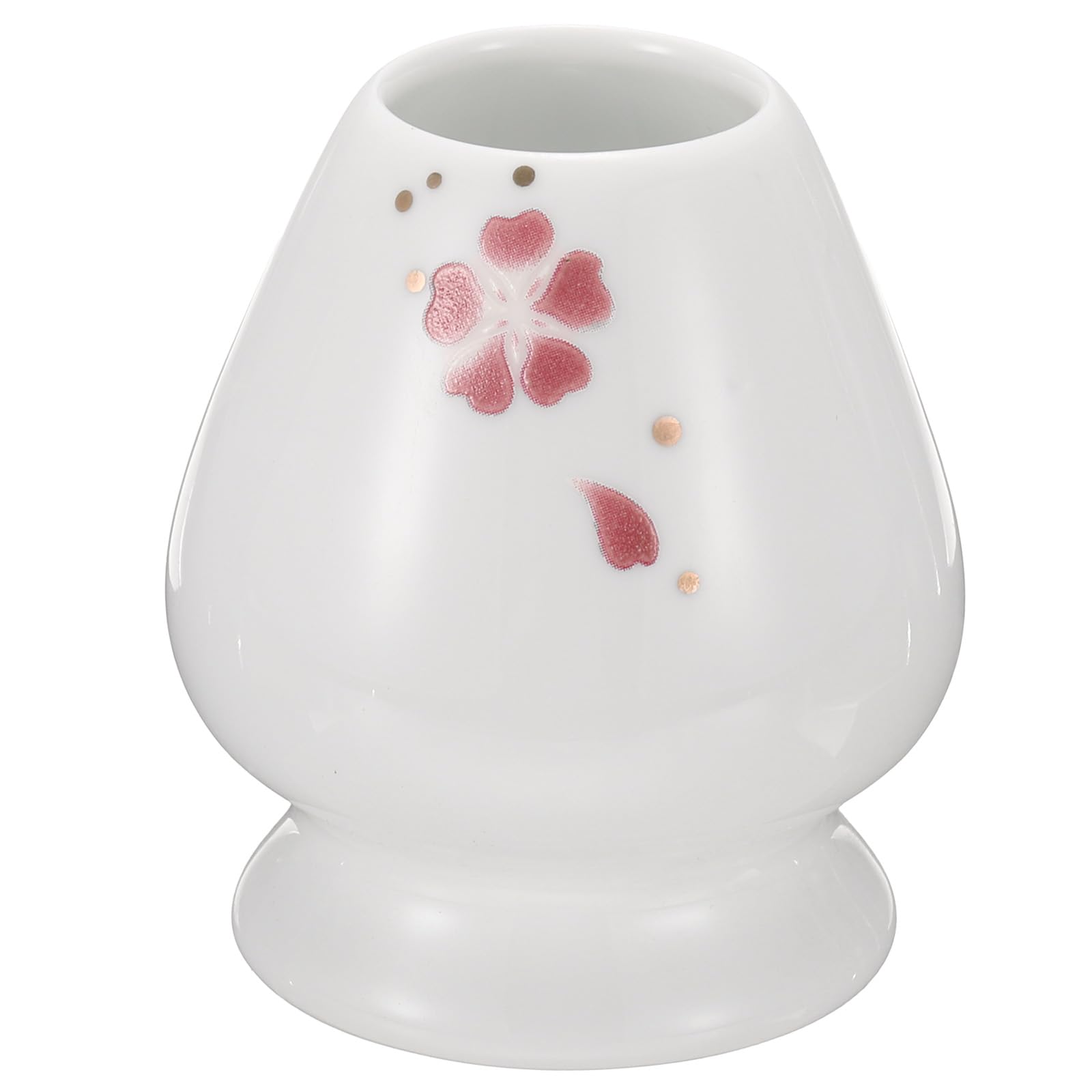 HARFINGTON Ceramic Chasen Stand 70mm Matcha Whisk Holder Teas Set Whisks Stand Traditional Matcha Tea Chasen Holder Tea Set Accessories for Tea