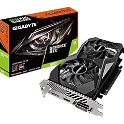 Gigabyte Technology GeForce GTX 1650 D6 WINDFORCE OC - Tarjeta gráfica (4 GB, GV-N1656WF2OC-4GD V2)