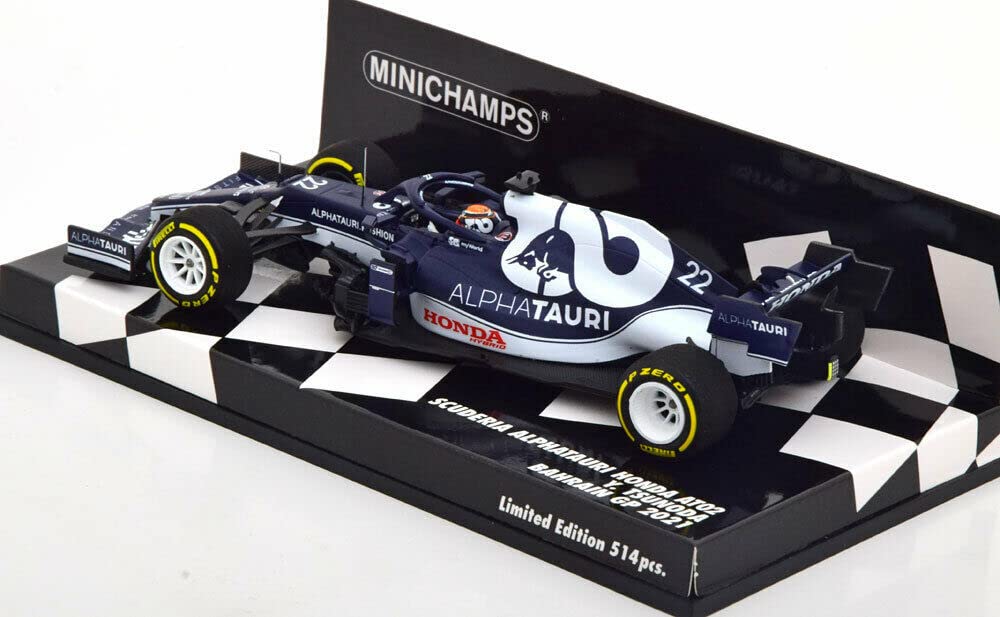 1/43 アルファ タウリ AT02 バーレーンGP 2021 9th 角田裕毅 ALPHA