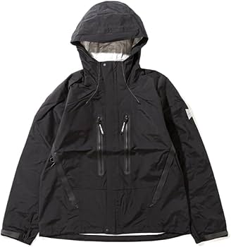 and wander 黒 長袖ジャケット Amazon.co.jp: and wander アンドワンダー 2.5L ハイカーレイン