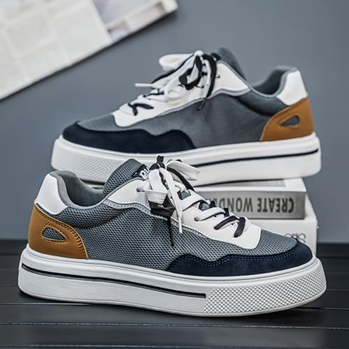 Mens Breathable Fashion Sneakers Trendy and Minimalist Summer Skateboard Shoes Suitable for Daily Leisure and Outdoor Walks3