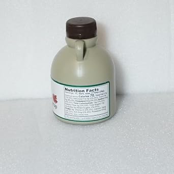 Grade A Dark Amber Walnut Creek Ohio Pure Maple Syrup 16 oz Jug