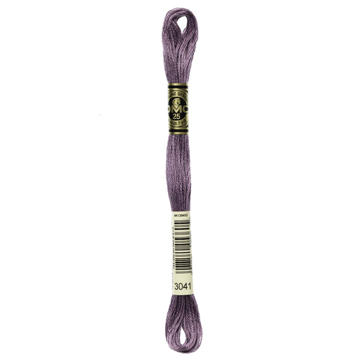 DMC Embroidery Floss Mouline Stranded Cotton Thread for Hand Embroidery and Sewing - Colour No: 3041-6 x 8m Skeins โ image 1