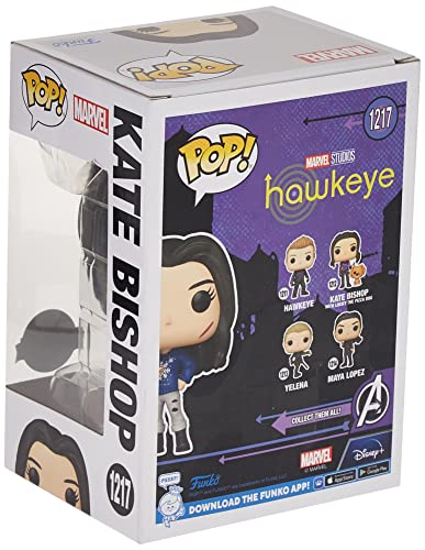 Funko POP! Marvel: Hawkeye - Kate in Christmas Sweater #1217, Multicolor - Image 4