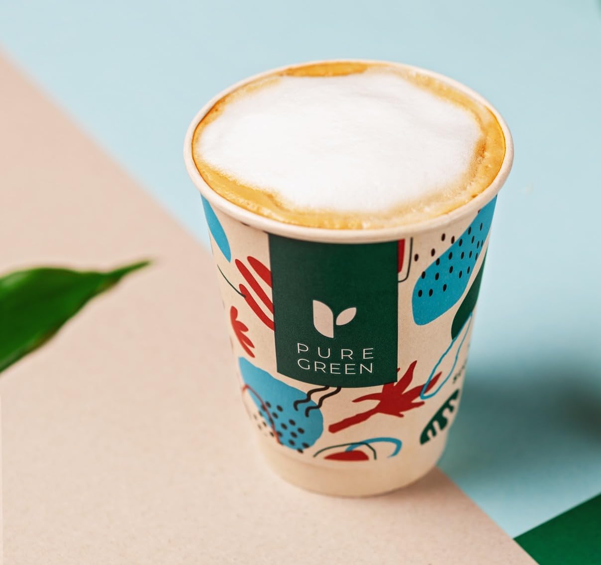 500 vasos de papel de doble pared orgánicos, 200 ml, para bebidas calientes y bebidas frías, café para llevar, vasos de café ecológicos, desechables, biodegradables