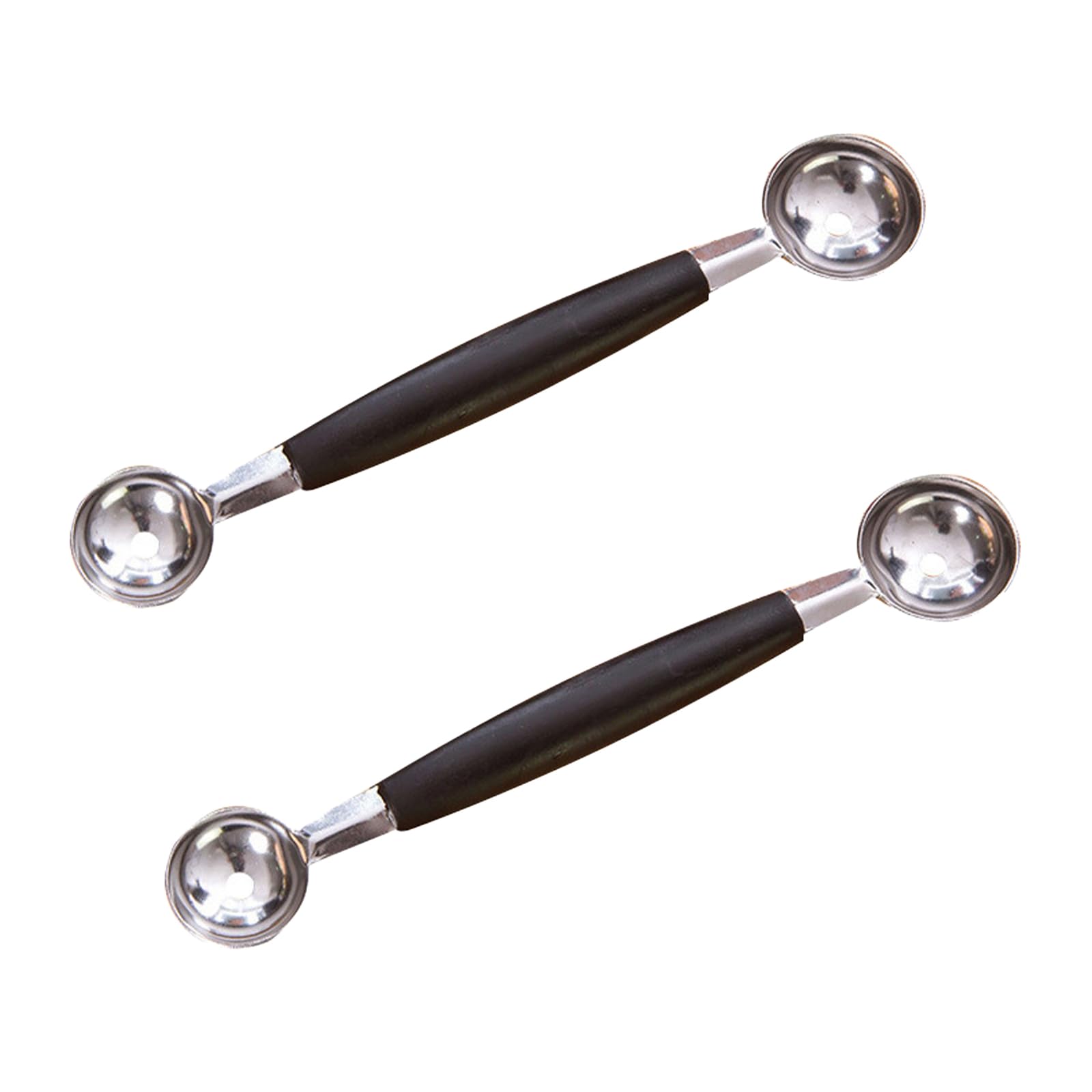 2 PCS Melon Baller Scoop, Double Sided Stainless Steel Fruit Scooper