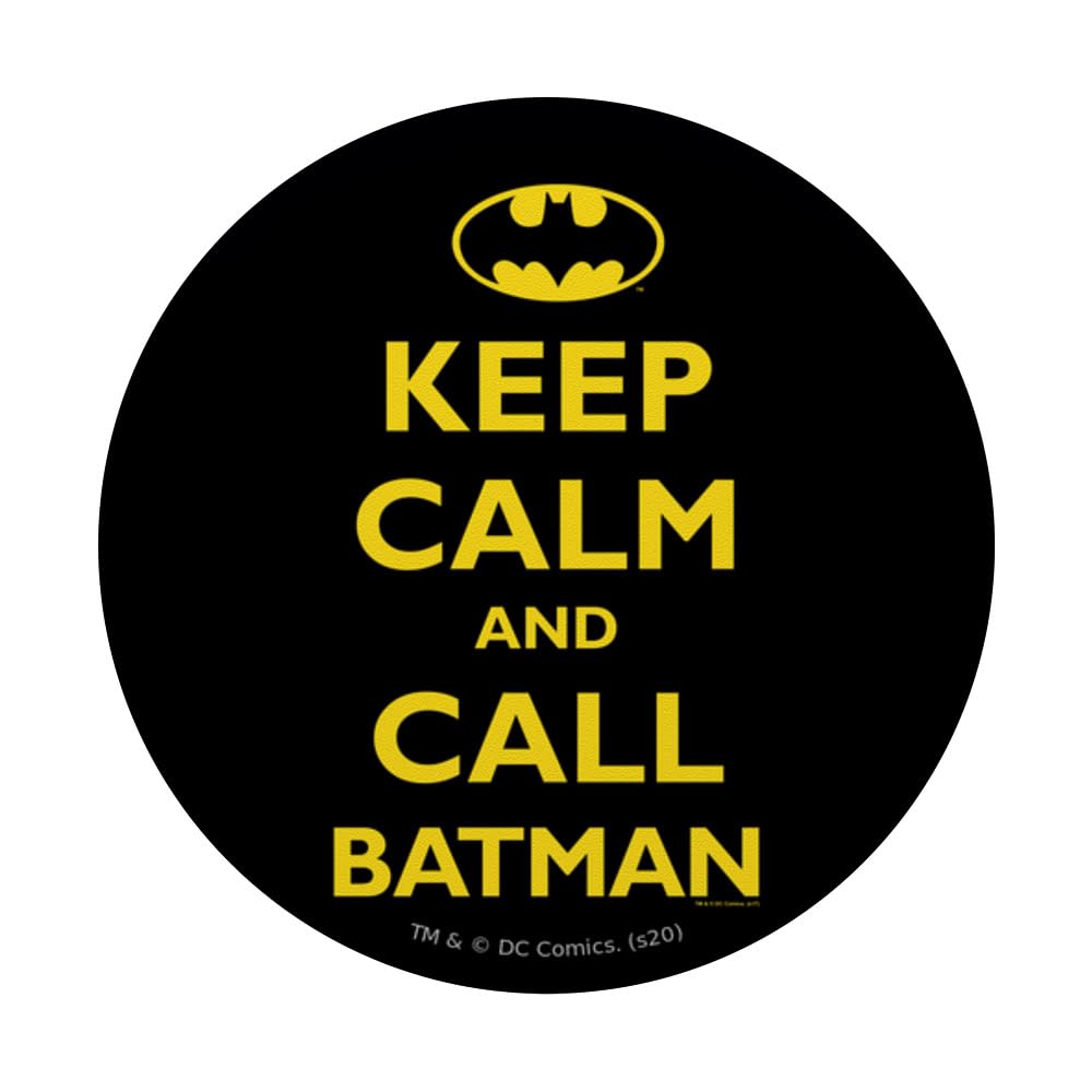 Batman Keep Calm PopSockets PopGrip Intercambiabile
