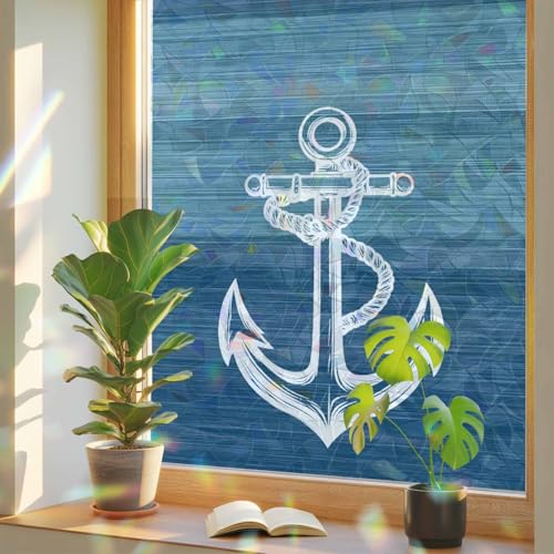 Película decorativa estática para ventana 17.7x39.3 in