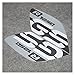 Autocollant de Tampon de Traction de réservoir de for B-M-W R1200GS R 1250GS R1200 GS 2017 2018 2019 Motorcycle Fuel Tank Pad Protective Stickers Decals (Color : Black, Size : R1250GS)