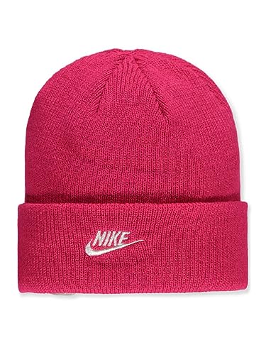 Nike Girls' 2-Piece Cap With Mittens Set - fuchsia, one size2