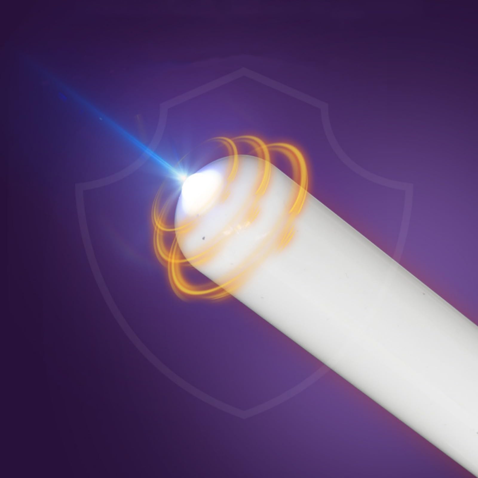 Grande tige chauffante pour jouets - Chauffage USB - 21,3 cm de long - Avec LED en U V - Étanche - Version améliorée