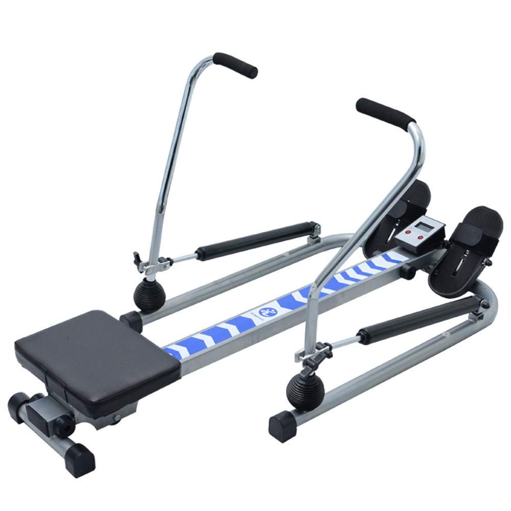 Vogatori per Uso Domestico, Vogatore Idraulico per Vogatore da Interno, Resistenza Regolabile, Visualizzazione Dati HD, Carico Massimo 140 kg, Adatto per Esercizi di Fitness a casa