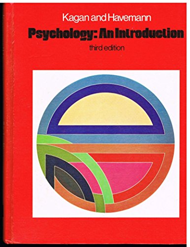 Psychology: An introduction 015572617X Book Cover