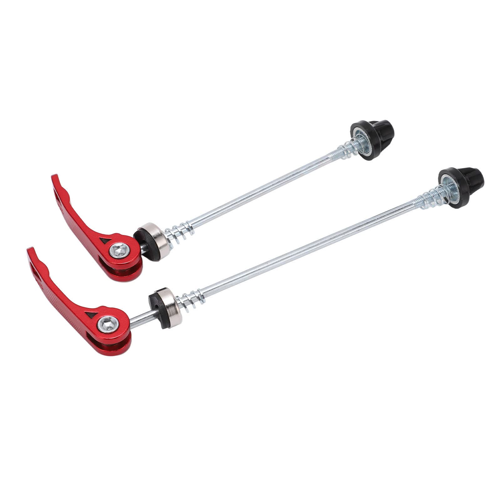 Brochettes à Dégagement Rapide Pour Roues Avant/Arrière - 210/245mm, Poids 99g, CR-MO, Compatible 100mm/135mm, Pour Route Et VTT