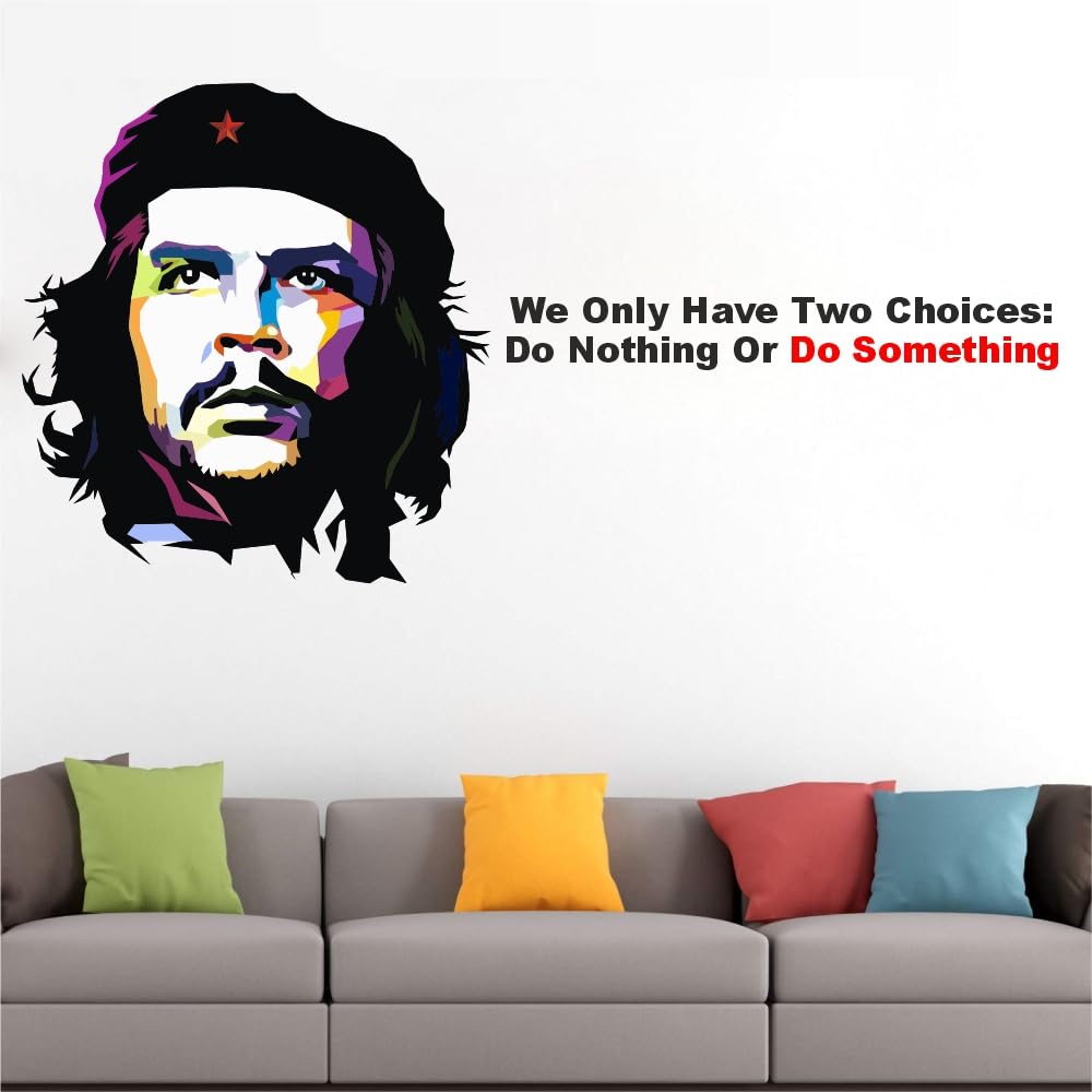 CAVE ART  Che Guevara Revolution Freedom Motivation Inspiration Quotes Decal Wall Stickers for Home  - CA163 (PVC Vinyl - 120 cm X 60 cm) (B0CGRZGP11) Amazon Price History, Amazon Price Tracker