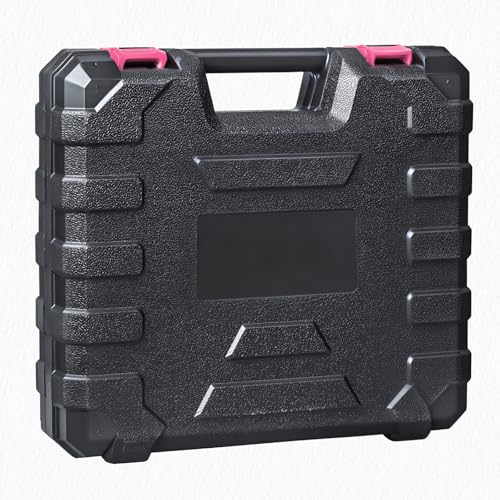 Tool Set - Tool Kit with 8V Cordless Drill, 132 Piece Tool Box with Drill, Home Tool Kits for Women & Men, Hand Drill Set Perfect for Homeowner, Diyer, Handyman - Pink