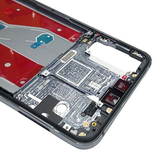 Repara chasis doblado con el marco LCD Huawei P20 Pro gris 4
