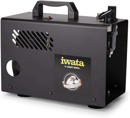 Miniatura 2 de Iwata-Medea Compresor de aire de doble pistón Power Jet Lite de la serie Studio