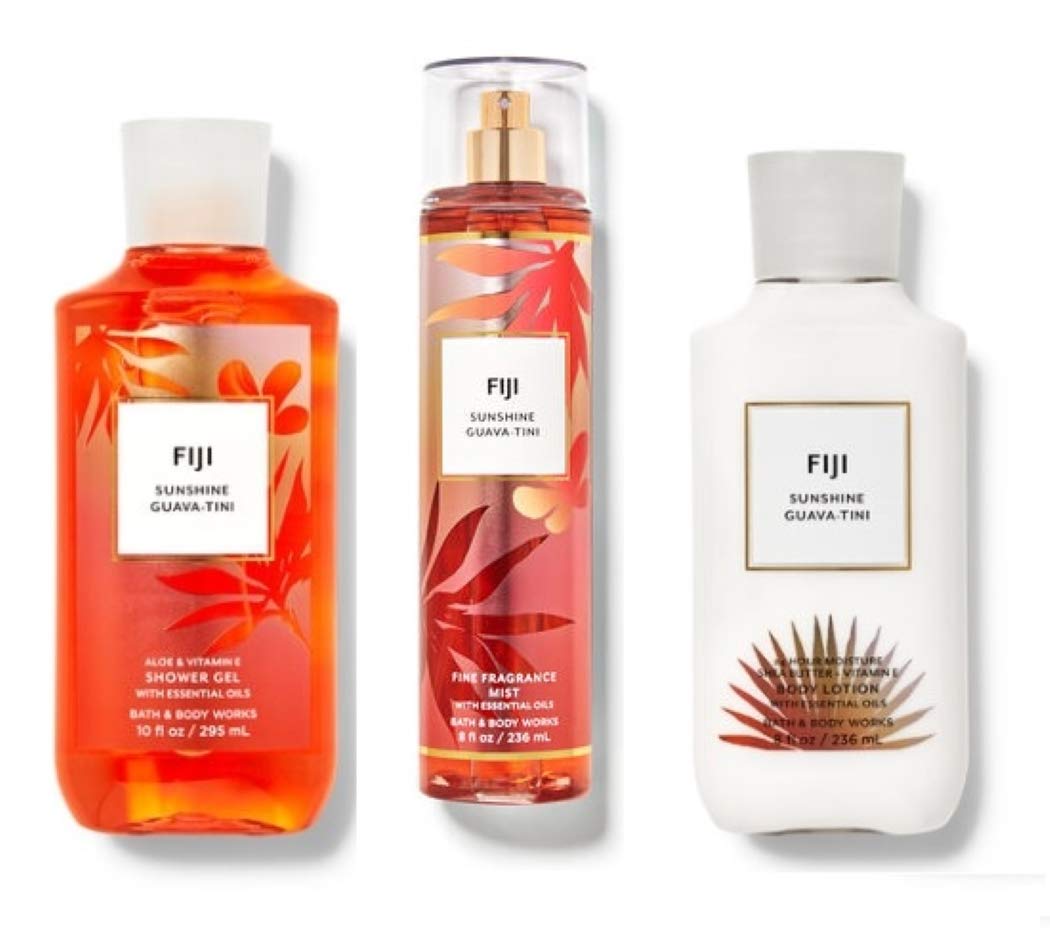 Buy Bath and Body Works Fiji Sunshine GuavaTini Full Size Set