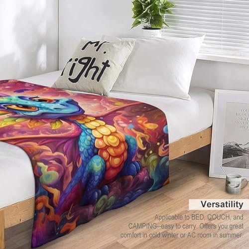 Couverture ptérosaure plaid flannel chaud jeté de canapé lit housse chaise