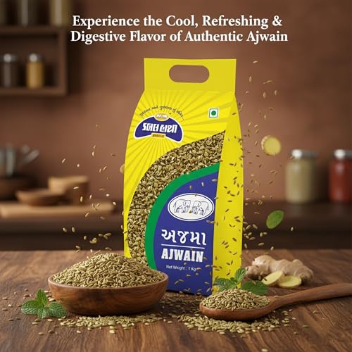 Image of Double Hathi Ajwain Seed 500gm | Premium Carom Seeds | Strong Aroma & Natural Flavor |100% Natural