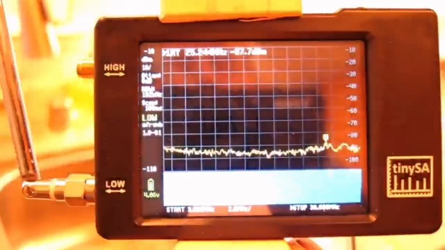 Image of TinySA Spectrum Analyzer Handheld,2.8inch Touchscreen 100KHz-960MHz Portable Frequency Analyzer MF /HF /VHF UHF Input | ESD Protected Function & PC Control | As a Signal Generator