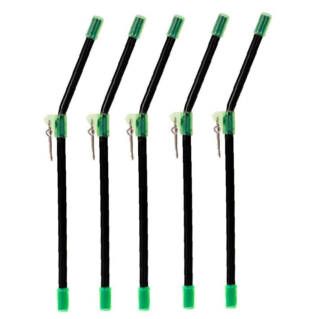 Froiny 5pcs Sea Feeder Fishing Anti Tangle Feeder Boom Luminous Anti Tangle Booms with Snaps Black Fishing Tools Tackle