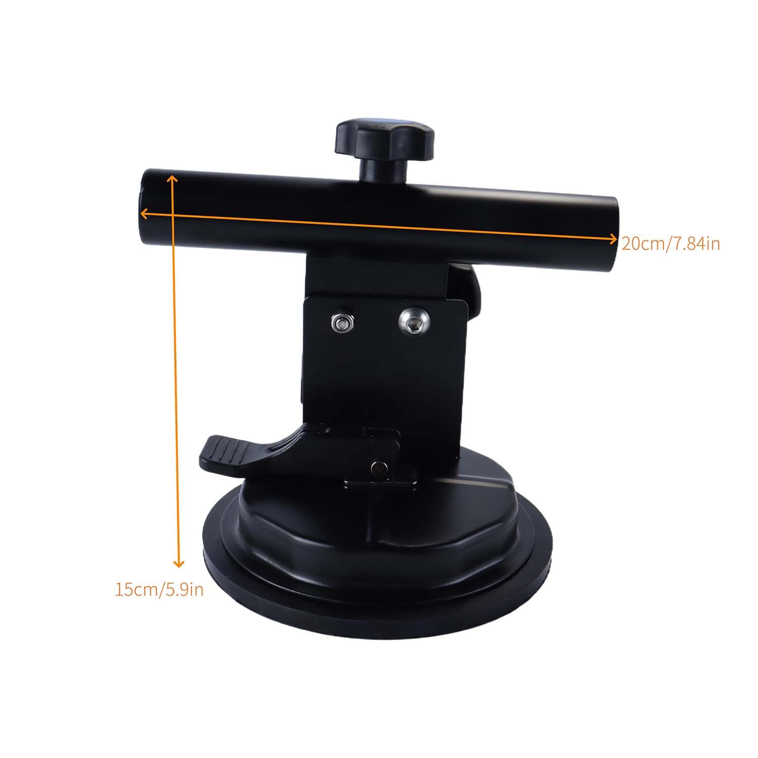 Supporto Per Bandiera Auto, Robusto Supporto a Ventosa, Supporto Regolabile Per Asta Portabandiera Per Camper, Camion, Camper, SUV, Barca, ATV, Roulotte.