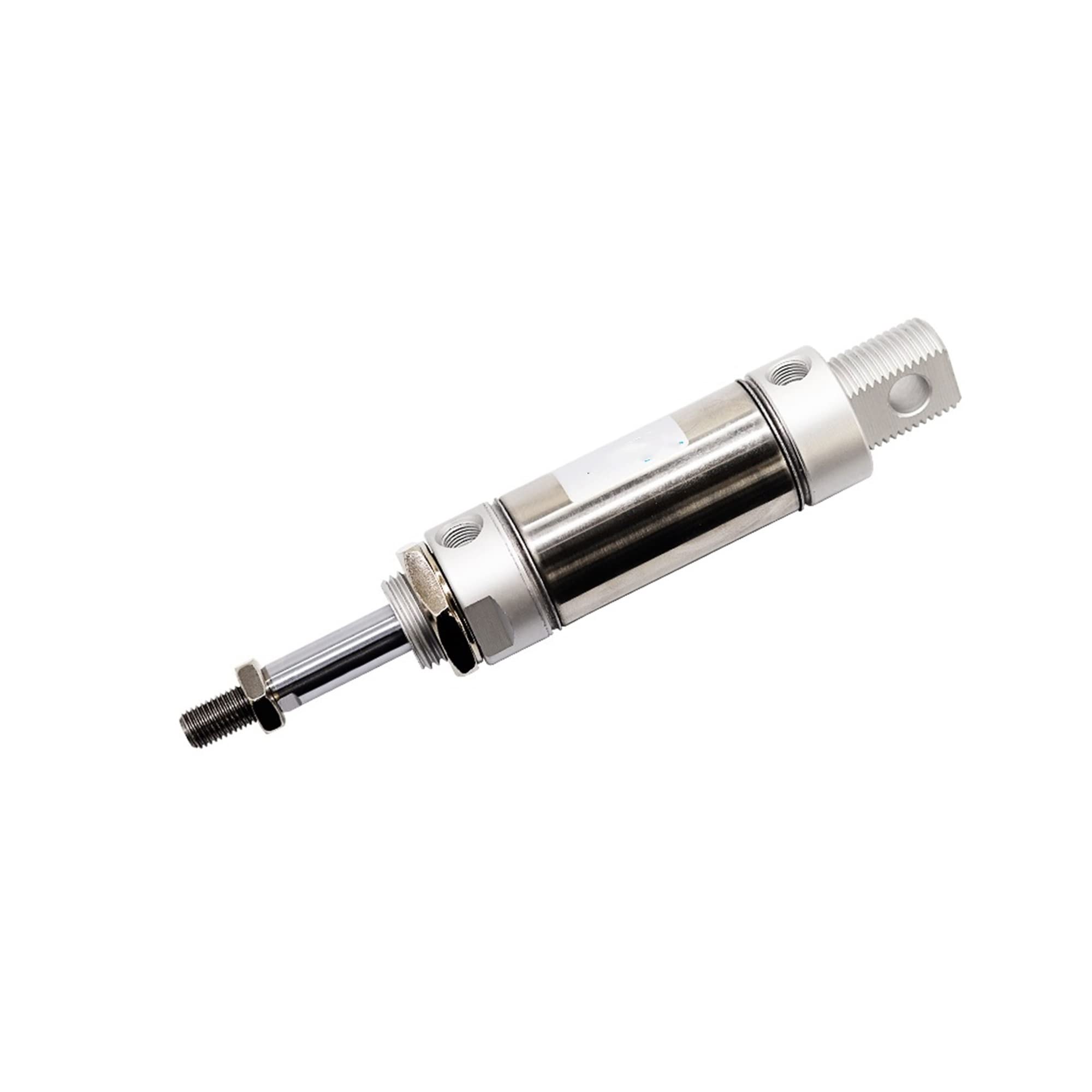 MA25 Luftzylinder Serie Edelstahl Magnetischer Ringhub 25-500 mm Doppeltwirkender Kleiner Mini-Pneumatikzylinder (Color : MA25x250, Size : with LB Accessories)