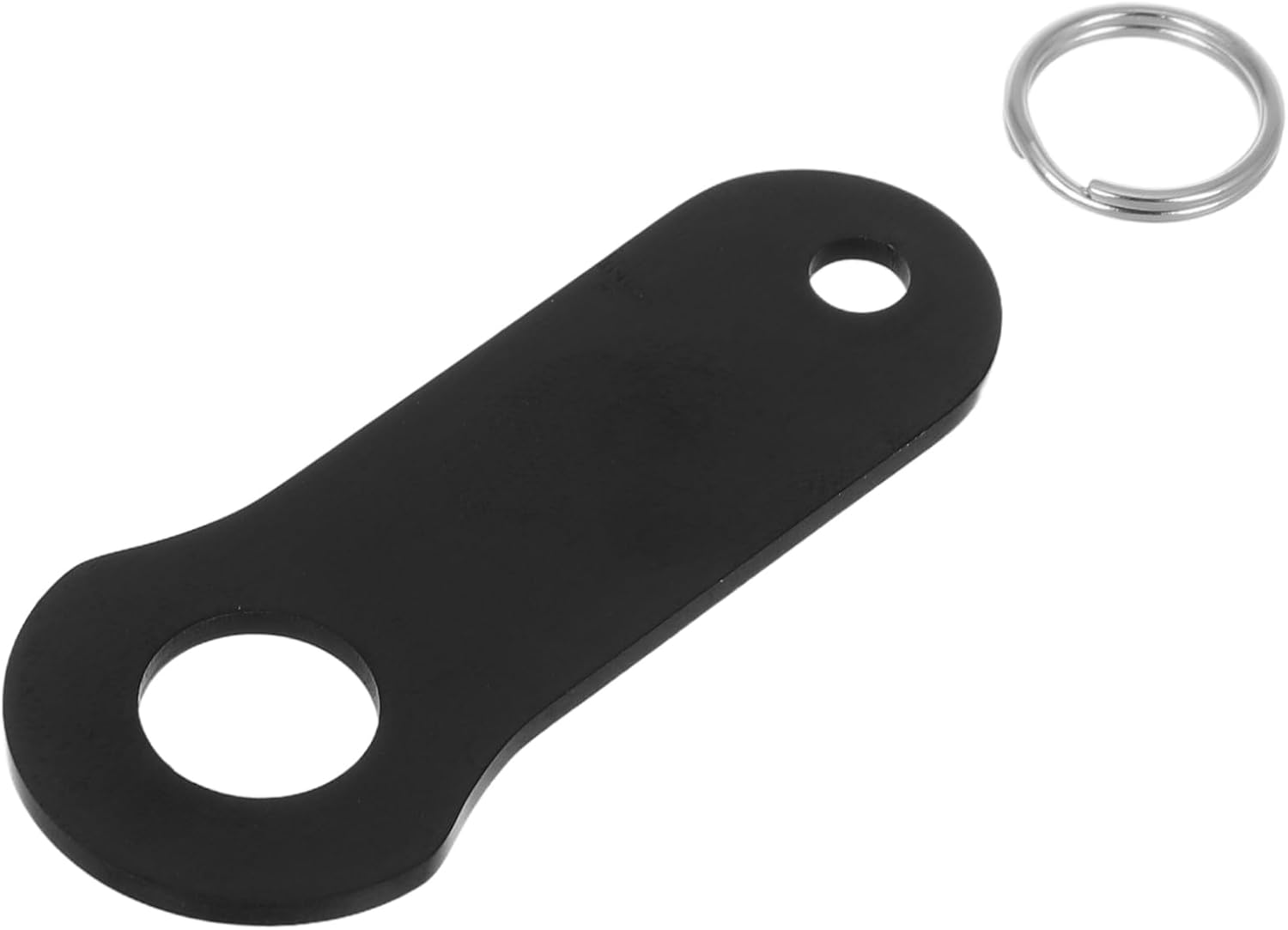 2pcs Motorcycle Bell Hangers Split Keyring Stainless Steel Riding Bell Hangers for Luck Fits Motorcycle Models Easy Installation Polished Finish