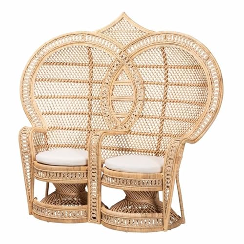Sillón Bohemio Plegable Marrón miniatura 1