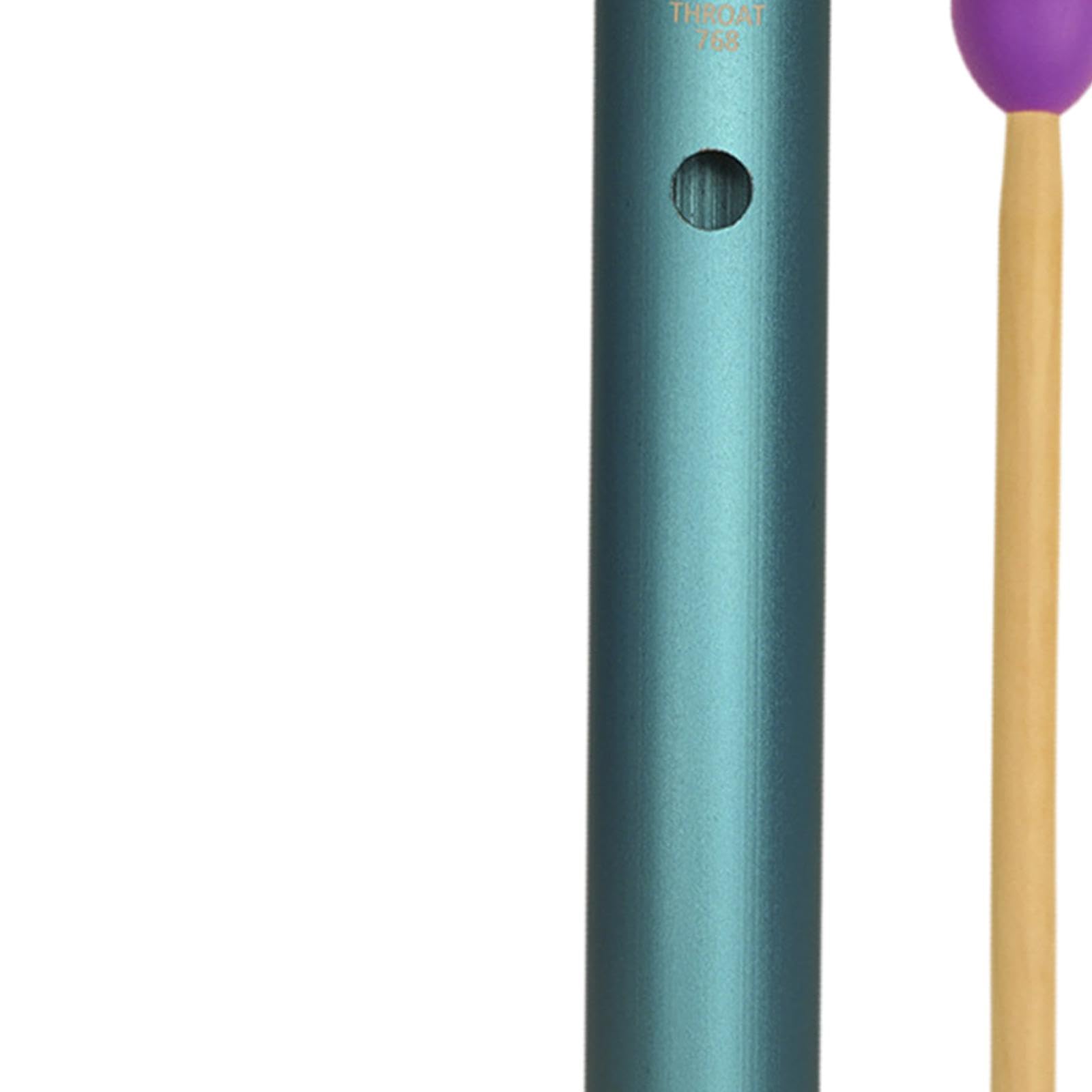 Perfeclan Wah Tube Early Education Percussion Tube Band Begleitung Professionelle Party Tragbares Musikinstrument Guiro Instrument, Blau
