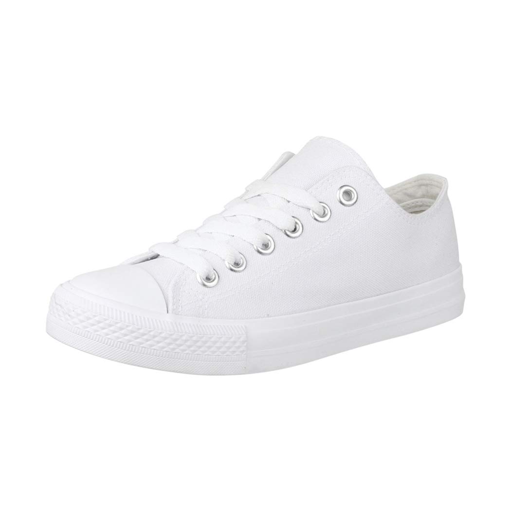 Elara Unisex Sneaker Low top Turnschuh Textil Chunkyrayan Silber 3500-3501 Allwh