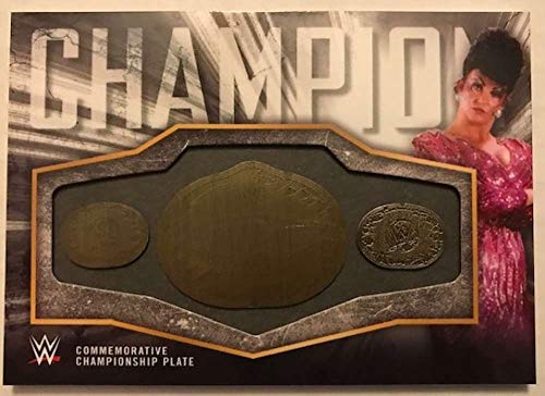2018 Topps WWE Women's Division Evolution Commemorative Championship Relics Wrestling #CC-SS Sensational Sherri WWE Women's Championship