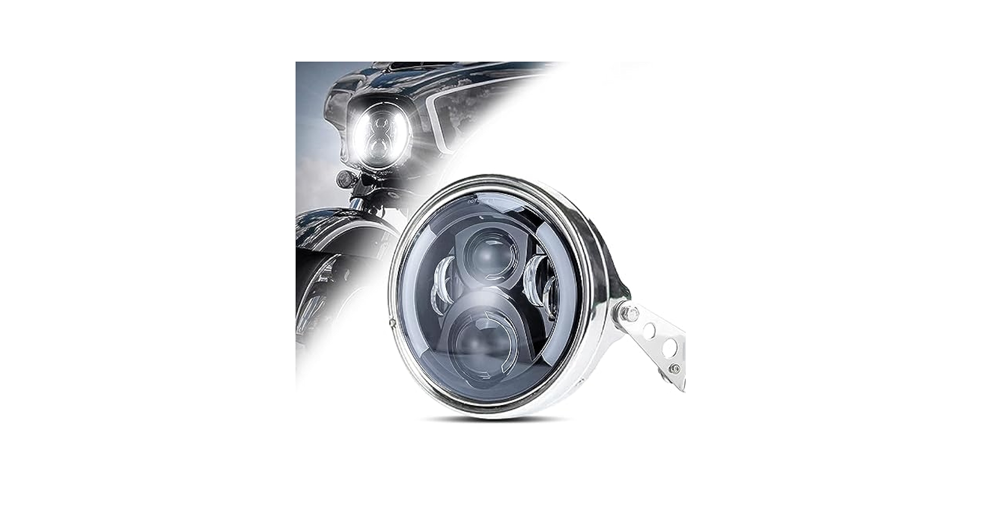 Amazon.com: SKTYANTS 7 Inch Round LED Motorcycle Headlight