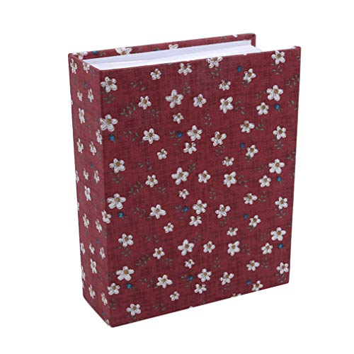 L_shop - Álbum de Fotos con 100 páginas de Dibujos Animados para álbumes de Recortes, álbum de Fotos, Rojo, As it is Description