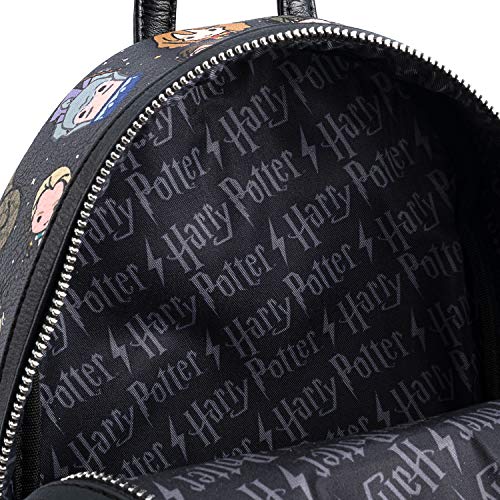 Loungefly Harry Potter Characters All Over Print Womens Double Strap Shoulder Bag Purse4